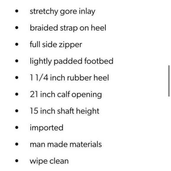 Leslie Extra Wide Calf Distressed Faux Leather Boot with Gore Size 7 1/2W - Picture 3 of 6